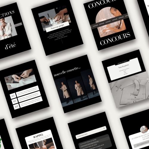 templates instagram mode portrait, templates instagram 1015px x 1350px, exemples publications instagram, instagram pour les nuls, nouveau feed 2025, exemple de feed instagram