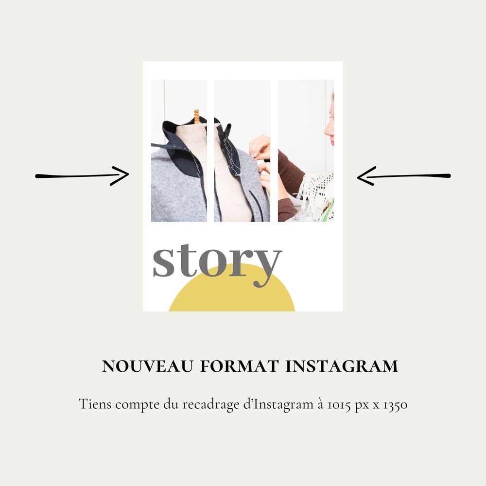 feed instagram portrait nouvelles dimensions, nouveau format, nouveau feed instagram taille
